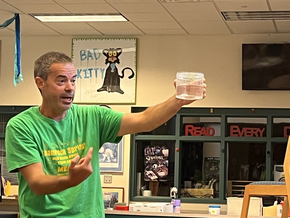 Thanks to the incomparable Robb Hedges, our Space Campers learned about forces that help us get to space! #sciencerocks