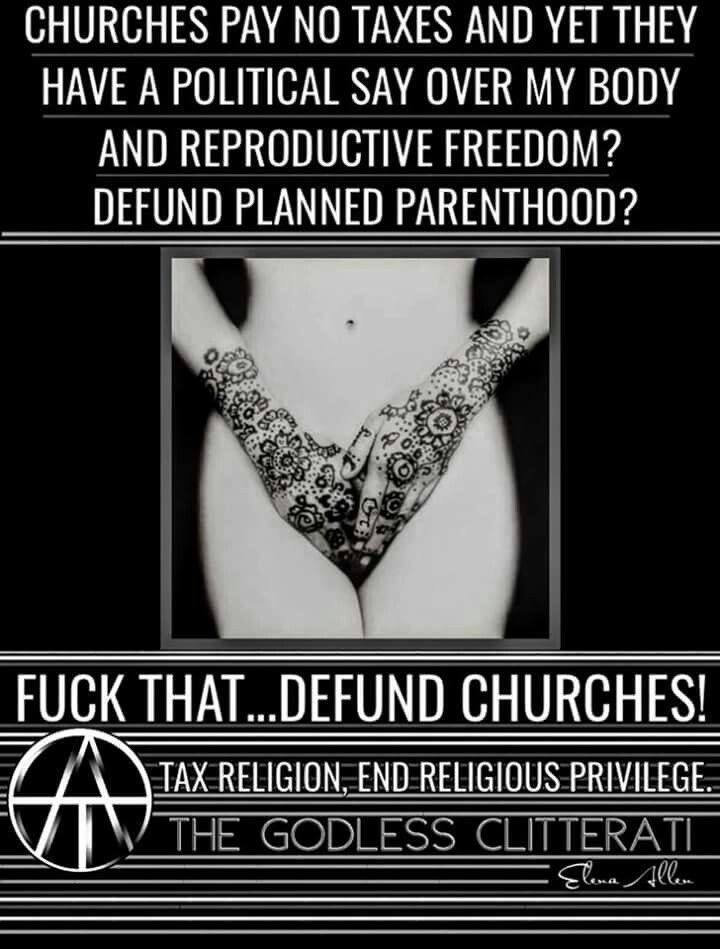 natashablue22's tweet photo. @patriottakes #DefundChurches https://t.co/HqtsNMholY