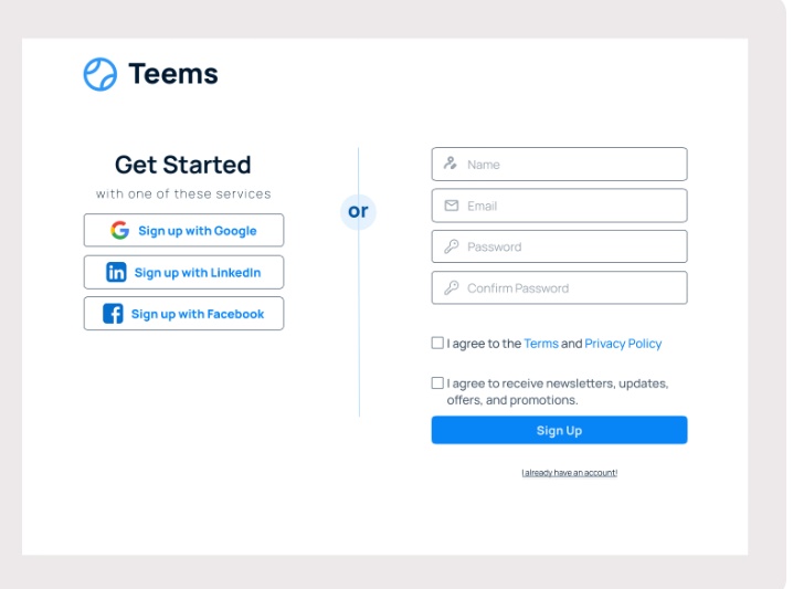 Faychi01's tweet photo. Sign up and pricing page for a project management company. I'm open to constructive criticism. 

#uidesign #productdesign #techstrike #ASUUStrike https://t.co/QAeKkvhVhq