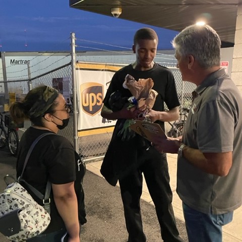 Teamsters tweet picture