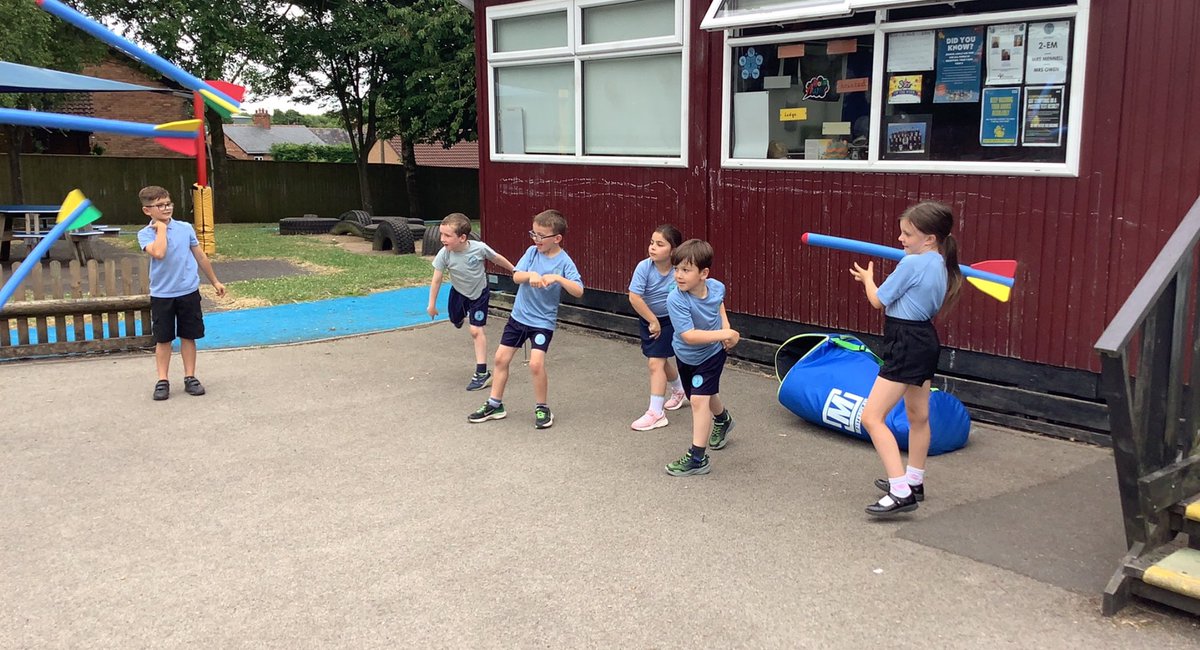 year3wja's tweet photo. Year 2 worked really well in athletics today. We used a range of equipment to develop our throwing techniques. We tried to improve our personal performance by increasing the distance we could throw! @whitchurchCEFed @StBartsTrust @Year2_WIA @Office_WIA https://t.co/N2uJ9SxurE