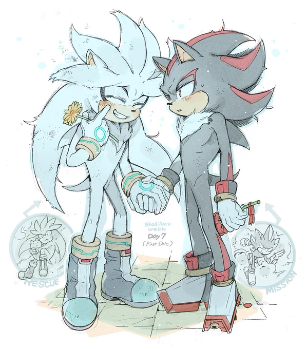 🖤🤍(Day 7: First Date)
#shadilverweek2022 #shadilver 