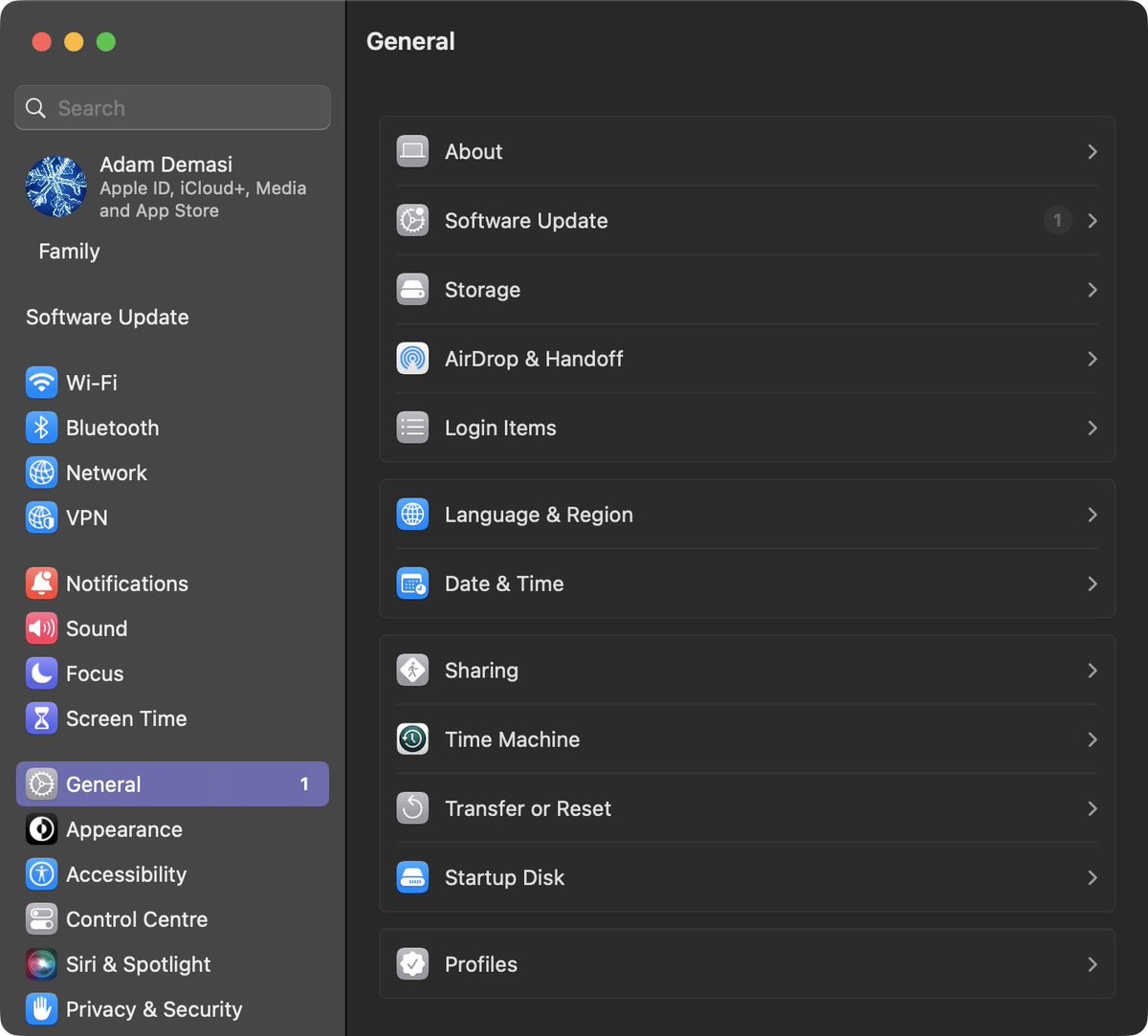 Can we talk about how much of a regression in coherent software design this is?

Sidebar is way too squashed together, hard to visually scan.
Why switches? Why are they right-aligned?
Why dropdown menus for what used to be a slider?
Why stash random panes under “General”?