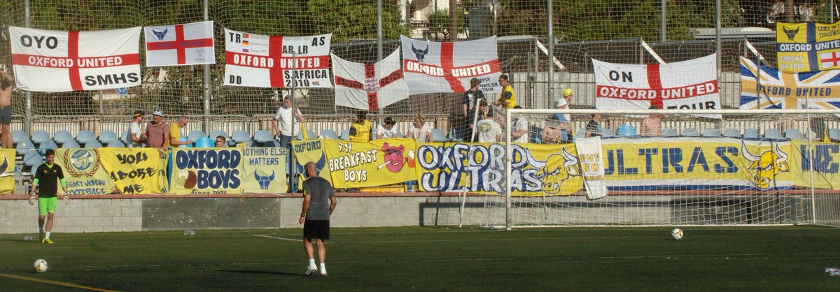 Awaydays23's tweet photo. ON THIS DAY 2016: Oxford United in Spain #OUFC https://t.co/UsxN4e9N7d