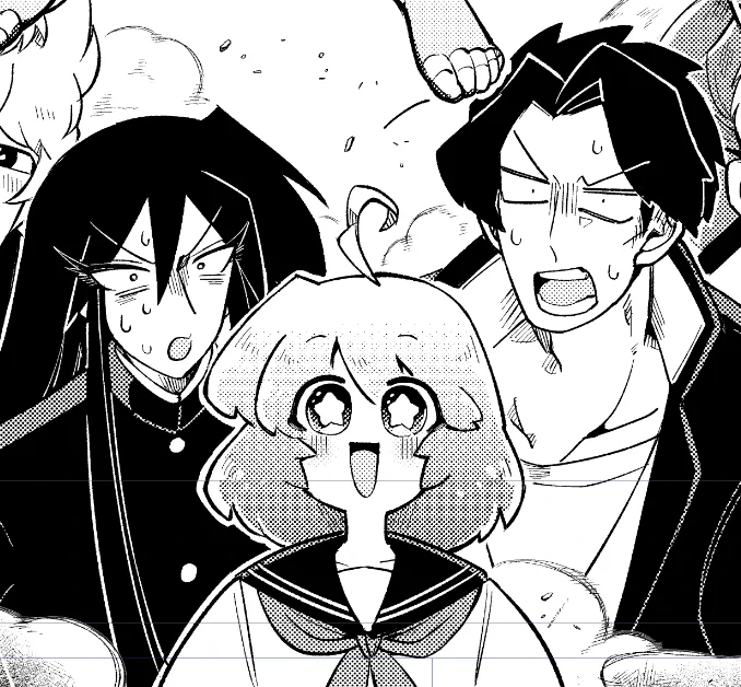 どえす明後日の木曜日に更新ですよ～～!!!二ヵ月お待たせしました、色々と進化したどえすをお楽しみにしてほしい!!💪

あと新キャラが大量に出るらしい

#どエスパー 
