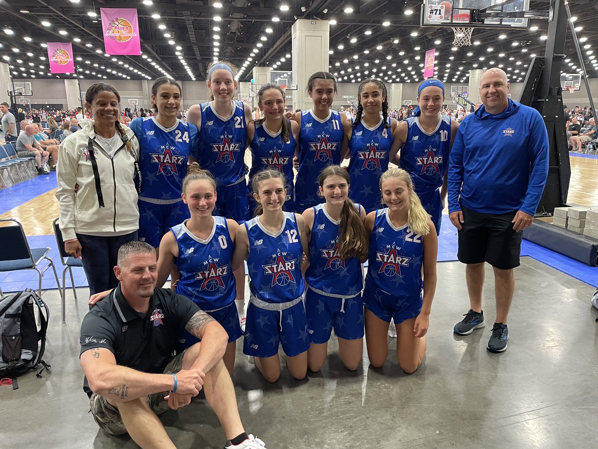 mcwbfhoopdad's tweet photo. This amazing group of @MCWSTARZ #2026 looks to complete an undefeated run through Indianapolis @SelectEventsBB #summersession2 this afternoon at 120 at Westfield High School. https://t.co/ny5Mn9HUYV
