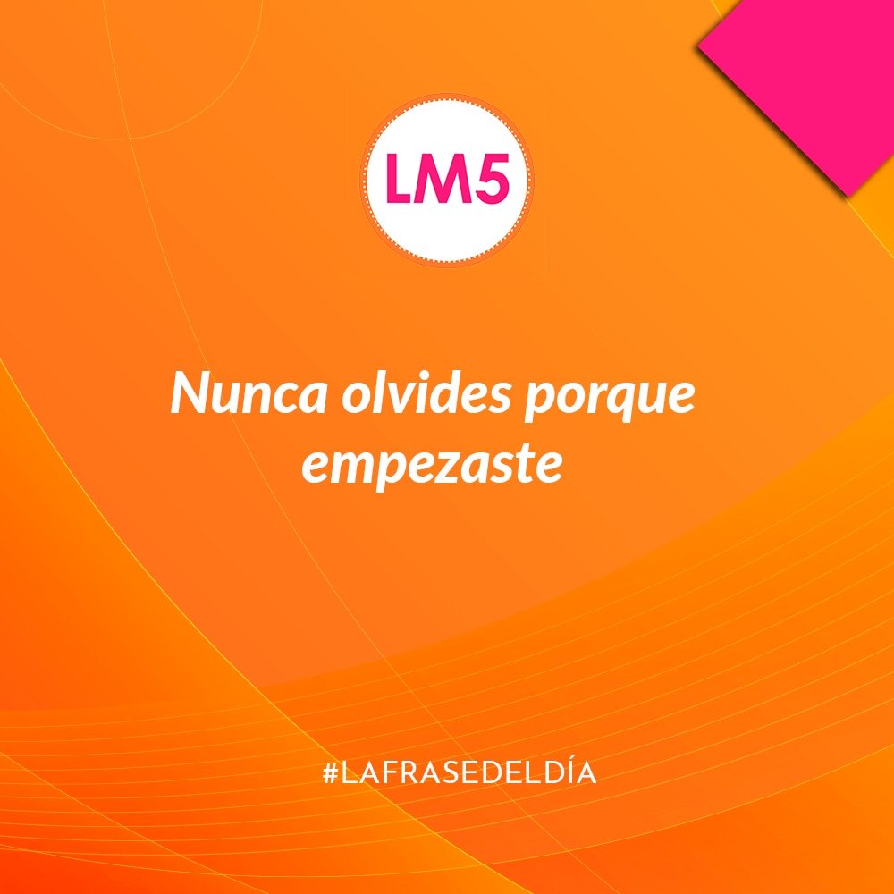 lasmananasdel5's tweet photo. FRASE DEL DÍA | ¡Buenos días, mañaneros!

Tengan todos un exitoso y feliz martes.

#YoAmoLM5 #LM5 #LaFraseLM5 #FraseDelDia #Honduras #Martes #JulioLM5 https://t.co/qXK6CJCTFA