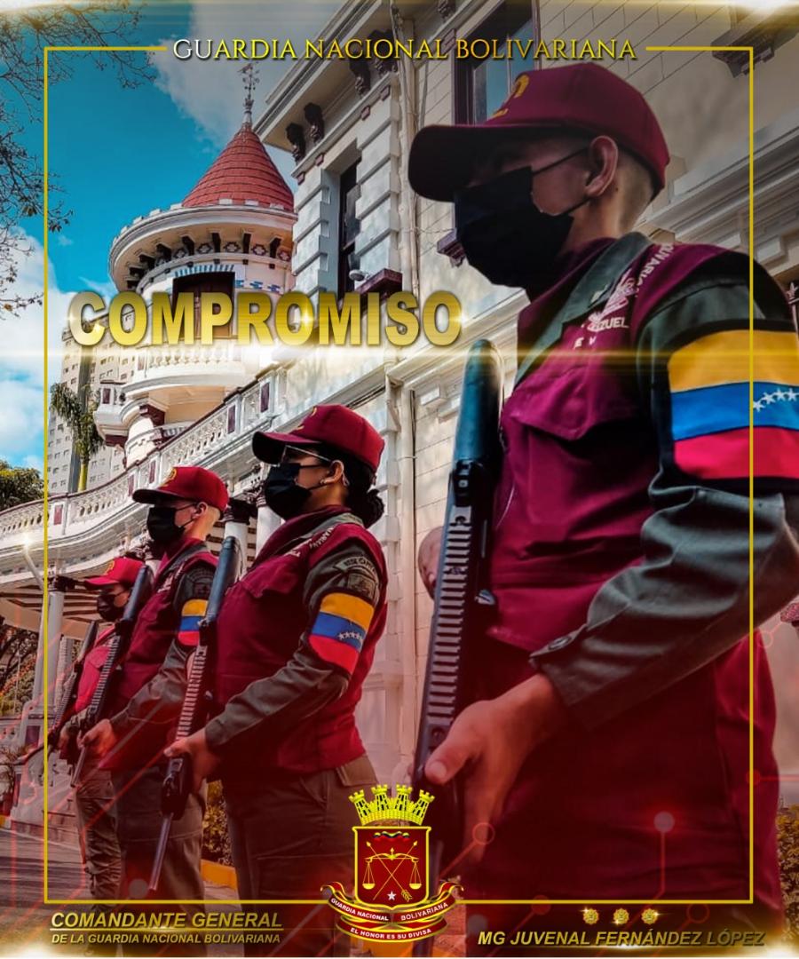 #12Jul 📍Con valentia y honor nuestros centínelas de la patria garantizan la seguridad de nuestro pueblo.
📍¡MAXiMO COMPROMISO PATRIO! #VenezuelaApoyaElDeporte #CONAS #GaesYaracuy
#GuardianesDeLaPatriaGNB
.<a href="/GnbGaranteDePaz/">Guardia Nacional Bolivariana</a>
.@GNBCmdtGral