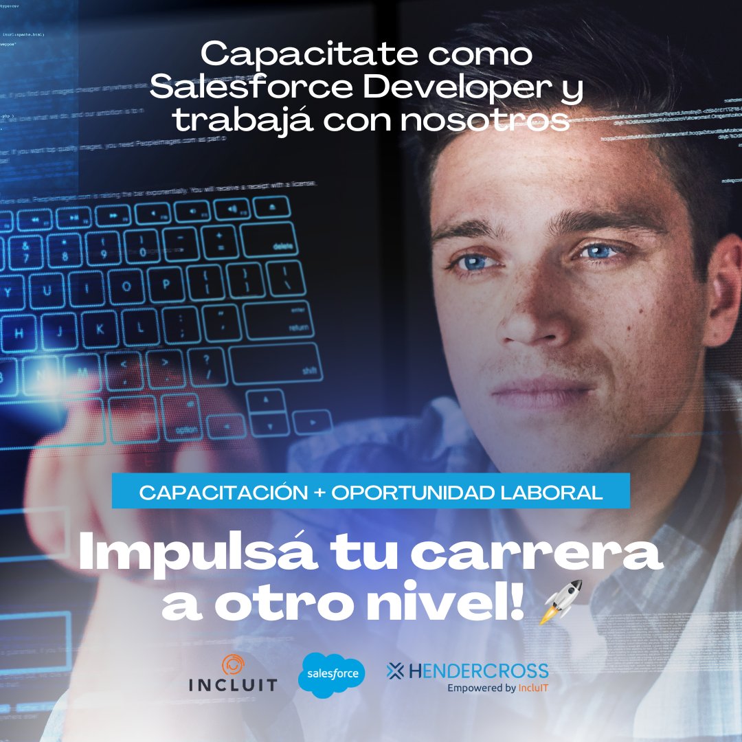 hendercross's tweet photo. ¿Estás al tanto que en Hendercross estamos en busca de #Juniors y #SemiSeniors?🕵🏼♀️
#Salesforce #Hendercross #Incluit #OportunidadLaboral #Development #Formacion #DEV90Plus https://t.co/aBL9yP6tQs