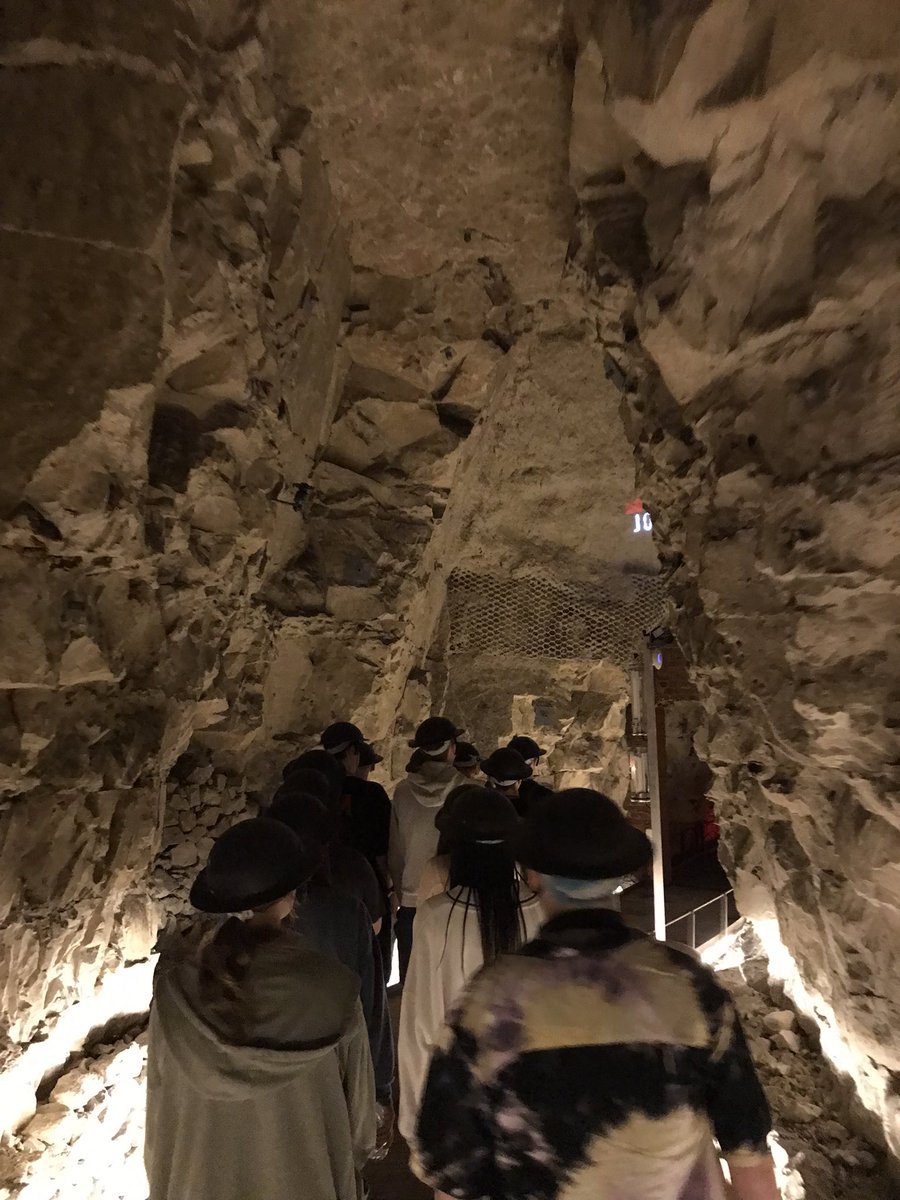DurhamJohnston's tweet photo. Our first big visit is to the extraordinary Wellington Quarries! #DJBattlefields22 https://t.co/GpZpBRyPzM