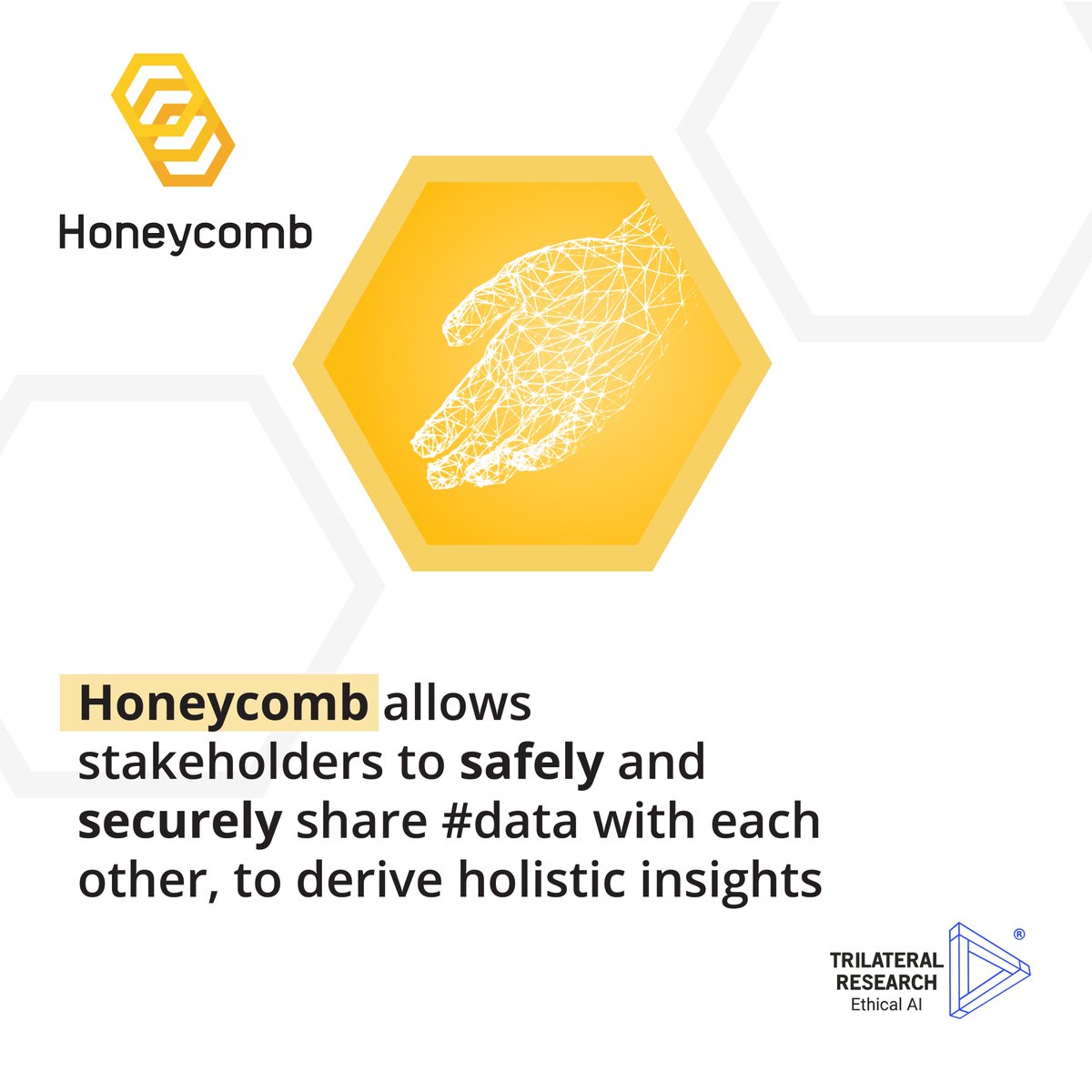 Our Honeycomb software platform uses ethical AI to help combat modern slavery and human trafficking, a complex social problem that deals with large amounts of sensitive data 👉 trilateralresearch.com/honeycomb

#ai #humantrafficking #humantraffickingprevention #modernslavery #ethicalai
