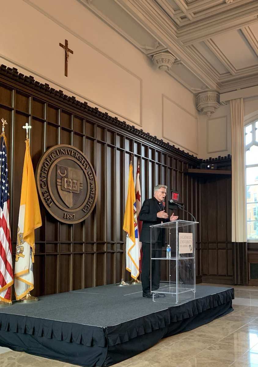 “Excellence in education with humility leads to wisdom, without humility it leads to arrogance.” 

—Keynote speaker Bishop Thomas Daly, Chairman of the USCCB Committee on Education 

#ICLENationalConference