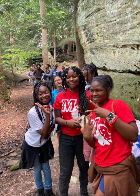 SaintMartinCLE's tweet photo. Lions on the move! Our Lion Pride Institute students are enjoying field trips to Cuyahoga Valley National Park and more exciting places like United Skates of America, the zoo, and more! Check out these photos from the trip to the park! #LionPride #SMDPHS #filedtrip https://t.co/7L6CSZBWdN