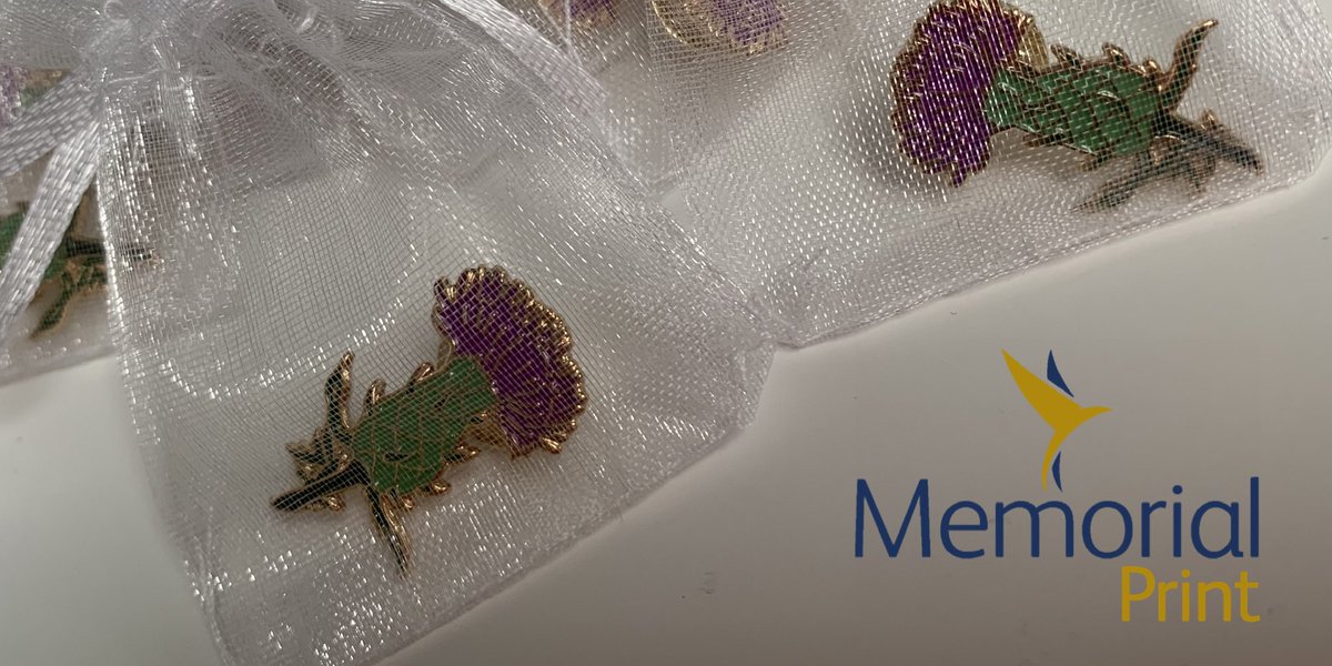 print_memorial's tweet photo. Ourπ₯order of #MemoryPins is on its way to one of our #FuneralDirectors. We also designed the #OrderOfService for the family who requested we incorporate a thistle into the design. Every life should be uniquely celebrated. π΄σ §σ ’σ ³σ £σ ΄σ Ώ
#MemorialPrint #Design #Print #NewProduct https://t.co/qBoou7jkG1
