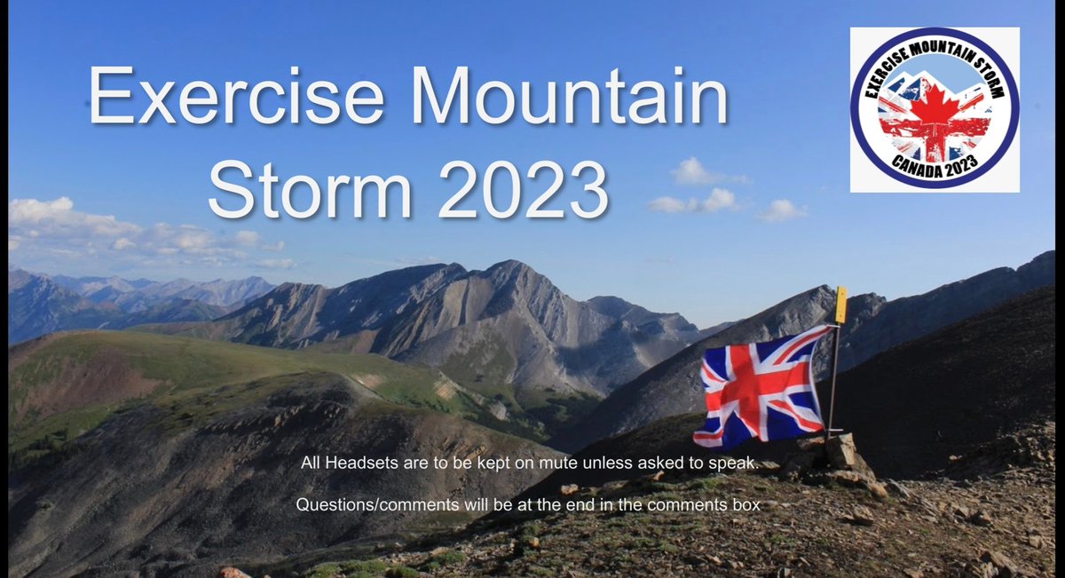 Are you joining the introduction to Mountain Storm tomorrow? 

Details are on cadet portal.. or contact depwatto.bgw@rafac.mod.gov.uk

#internationalaircadets
