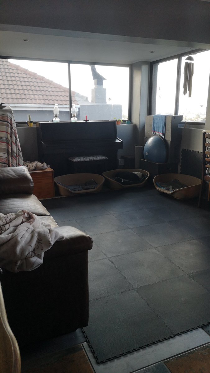marinmistwalker's tweet photo. @Black_Belt_Mag My living room / gym https://t.co/VHEp6dIF1e
