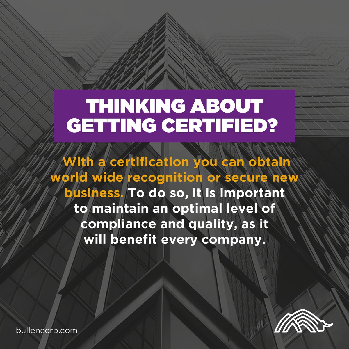 CorpBullen's tweet photo. Do you need #consulting for your certification process? We can help you. 
#Bullen #ISO #NOMs https://t.co/FcUXVSTSfO