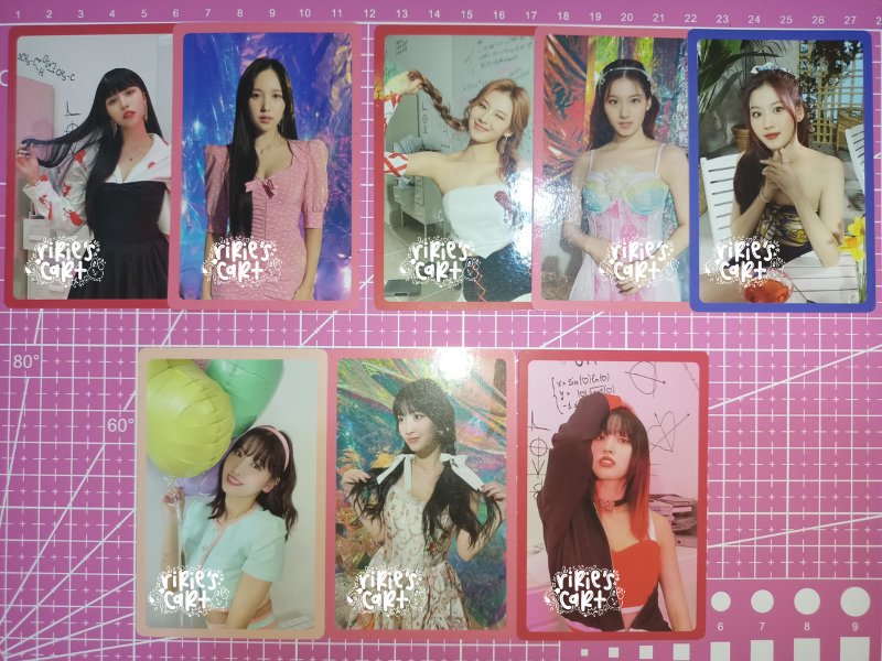 rr_carts's tweet photo. wts lfb ph | #rrconhands
twice random POBs
- fol (break-it, study about love, full of love versions) | tol (taste, in-love versions)
- mina, sana, dahyun/dubu, jihyo, momo, jeongyeon pcs!
25php. each! | 20php. each if getting 3 or more!
reply mine to claim! https://t.co/gFJUYTVsye