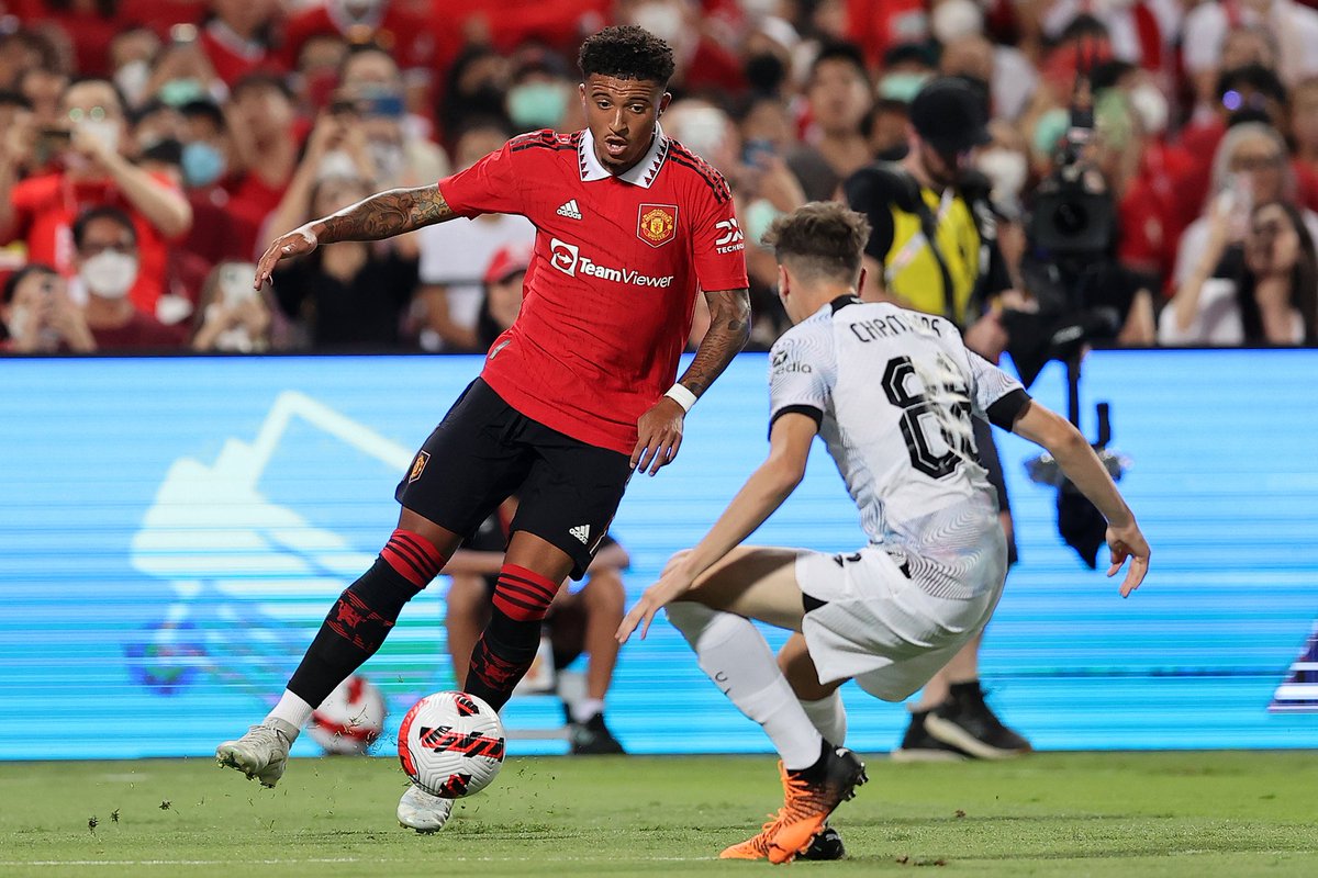 HT #Pramusim Man United 3-0 Liverpool (Sancho, Fred, Matrial) Live ...