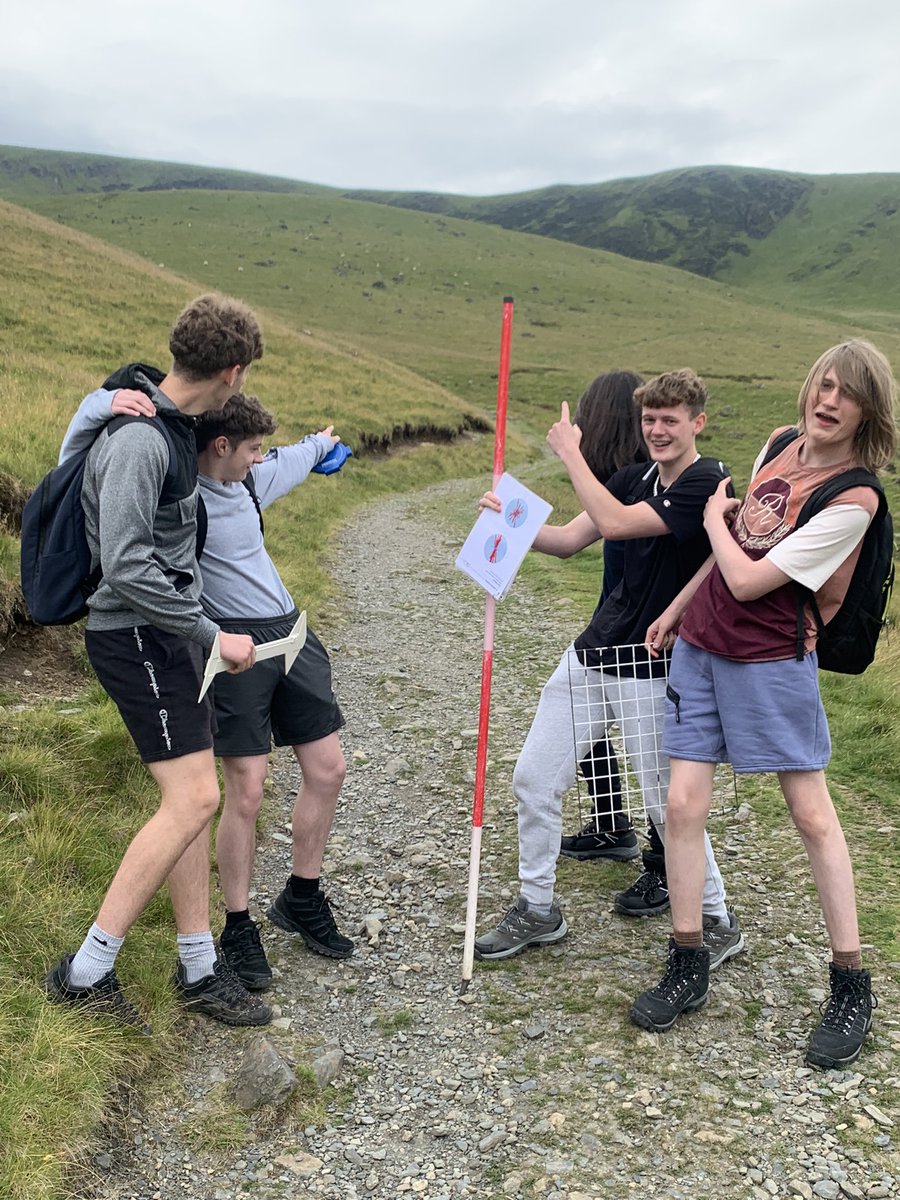 MrCRuddy's tweet photo. A great hike up to Bowscale Tarn today to practice data collection in glacial environments for our @nieperacademy geographers! https://t.co/9KqpFAKAaq