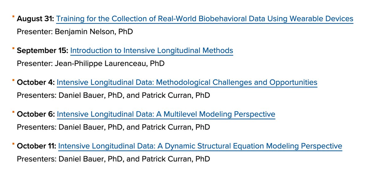 Mitch Prinstein (@mitchprinstein) on Twitter photo Exciting moment for psych science!
We now have access to TONS of data!
<a href="/APA/">American Psychological Association</a> is offering these training sessions for
FREE FREE FREE FREE
Register: apa.org/science/prograā¦
Did I mention it is FREE?
ft. @benjaminwnelson jp laurenceau <a href="/quantitudepod/">quantitudethepodcast</a>!!
Great for students & faculty! Exciting moment for psych science!
We now have access to TONS of data!
<a href="/APA/">American Psychological Association</a> is offering these training sessions for
FREE FREE FREE FREE
Register: apa.org/science/prograā¦
Did I mention it is FREE?
ft. @benjaminwnelson jp laurenceau <a href="/quantitudepod/">quantitudethepodcast</a>!!
Great for students & faculty!