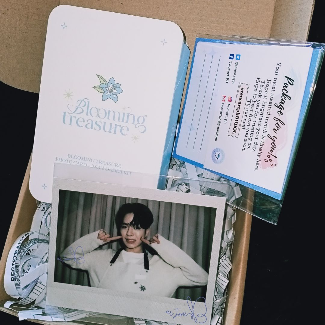 urjanesells's tweet photo. #urJaneMail 🌸 #teucartphBUDOL
✅ Blooming MD photocard + toploader set w/ ygs pob

this was safely arrived to me~ may kasama pang jekjek pob 🥰 super safe po syang nakarating kahit walang bubble wrap na nakabalot~ tysm po for this ♥️ @teucartph https://t.co/UTYpUGQ3pO