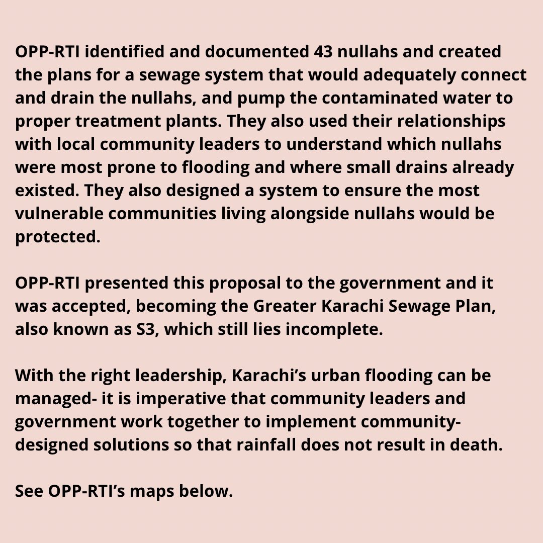 OrangiPilot's tweet photo. #KarachiRain and flooding is not new, and it can be prevented- read below to learn more! #OrangiPilotProject #Karachi #Pakistan https://t.co/dPTZYmwZNr