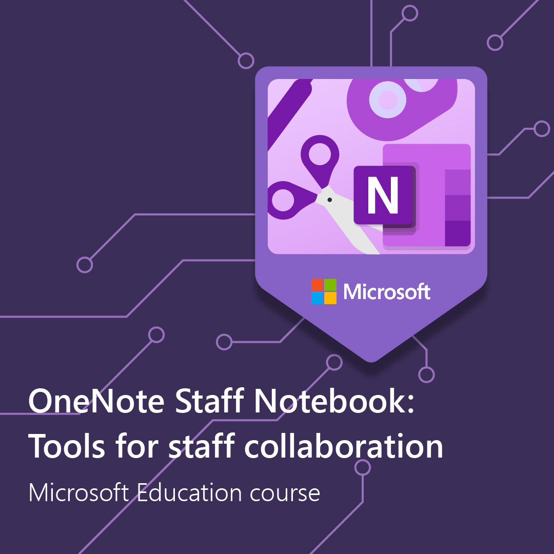 Collaboration 🤝 <a href="/OneNoteEDU/">OneNote Education</a>

There are a whole heap of ways to collaborate with other teachers and school staff with OneNote.

Learn how in this <a href="/MicrosoftEDU/">Microsoft Education</a> module on <a href="/MicrosoftLearn/">Microsoft Learn</a>: msft.it/6013bazsb

#MicrosoftEDU #MIEExpert #EdTech