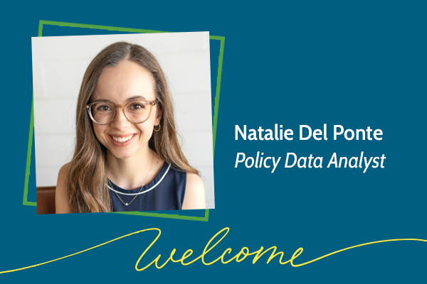 pn3policy's tweet photo. WE'RE GROWING! Natalie comes to us knowing how to harmonize, recode, and document complex data. Indispensable skills for helping us produce our annual State Policy Roadmap &amp; more. Learn more about Natalie and her new role with us here 👉 https://t.co/nirkMsuUMw https://t.co/6rQPyutAch
