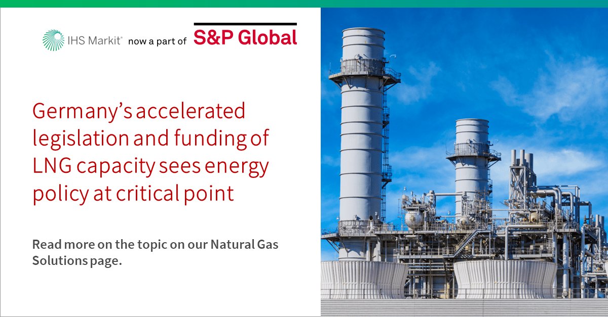 SPGEnergyLNG's tweet photo. Germany is pushing for direct LNG import capacity, while long term it seeks to reduce #naturalgas demand to become a #carbonneutral economy by 2045.
For more such insights, sign up for our newsletter: Natural Gas - Now, next and future https://t.co/DLoc4Wh7AV #LNGdemand https://t.co/mnFiHWFfkg