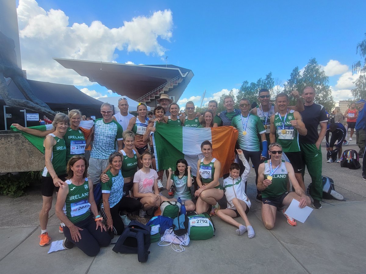 ✨World Masters Championships ✨

Congratulations to the 89 Athletes who represented Ireland at the World Championships brining medal glory home 🥇🥈🥉

Full Report 👉 ow.ly/7IXB50JTK4I

#IrishAthletics