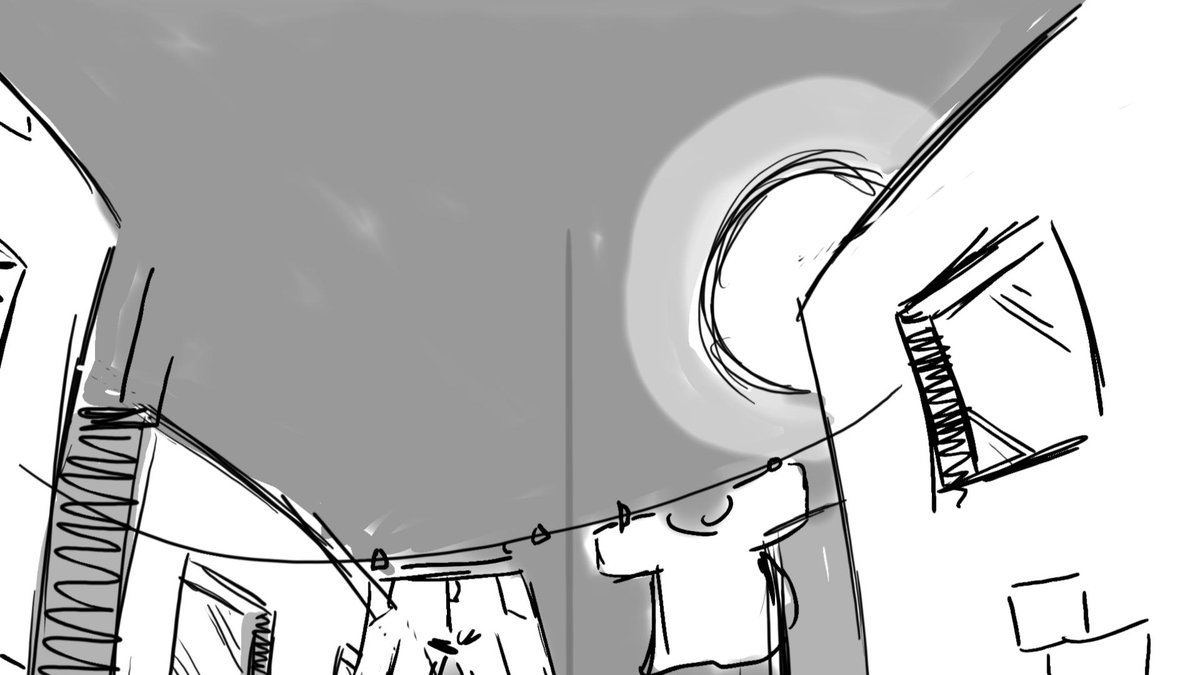 AlexTStoryboard's tweet photo. I've never done a #PortfolioDay before, so here we go! I'm a #Storyboard Artist from the UK, specialising in #Animation (but I've also done live-action and advertising). Here are a few panels from personal animated projects, professional work to come once it's out of NDA! https://t.co/U8R8tBOs4P
