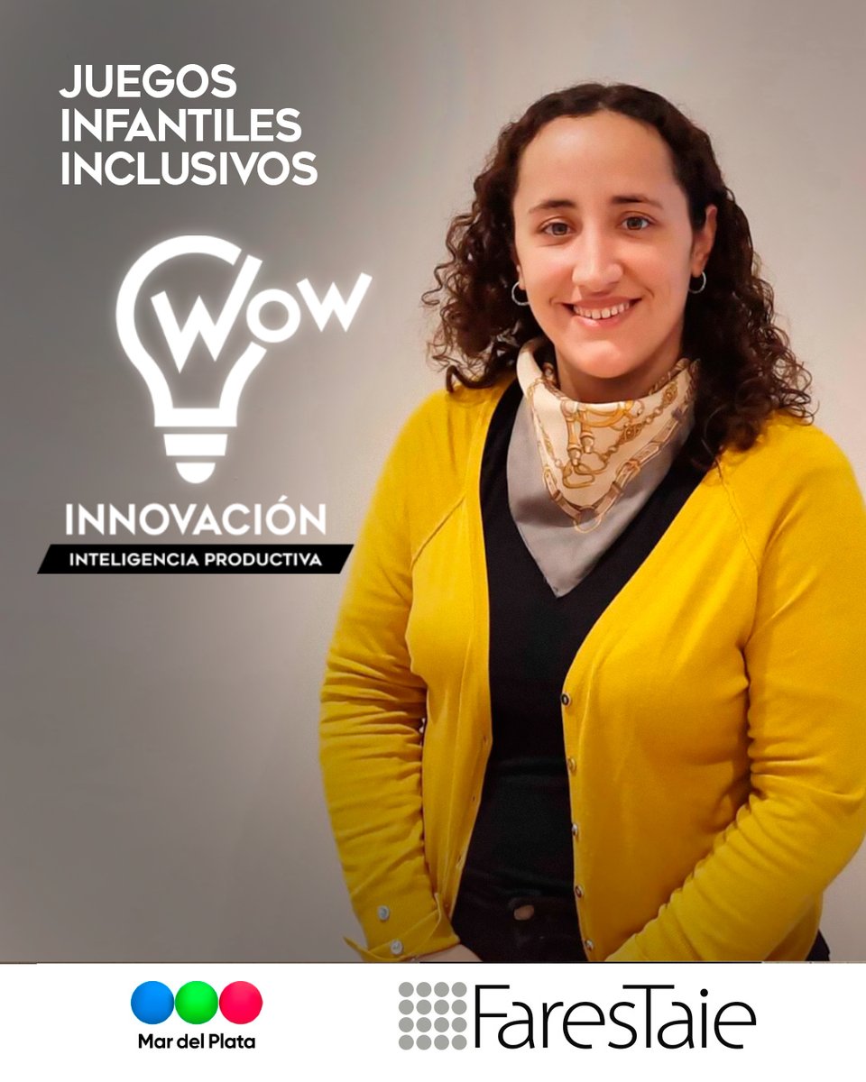 Juegos Infantiles Inclusivos

Sofía es la creadora de SENSORIO, una línea de juegos para la estimulación en espacios recreativos.

👀Mira el mico completo en nuestro canal de YouTube: youtube.com/watch?v=o1Fjd5…

#wowinnivacion 
@telefemdp