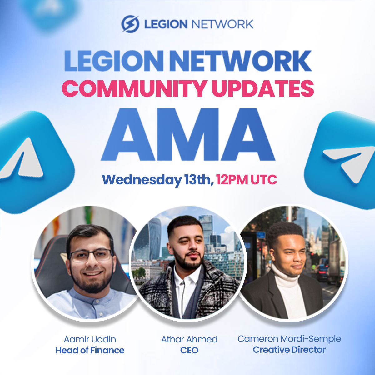 ⚡🚨 COMMUNITY UPDATES AMA 🚨⚡ 🔹 New Updates 🔹 Exciting Announcements 🔹  Live Question and Answer Session 📍: Telegram Community Channel Live Call  ⌚: 12PM UTC 📆: Wednesday 13th July