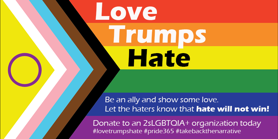 TheMichaelBach's tweet photo. We cannot continue to allow #haters to spew their #homophobia, #transphobia and #biphobia. The only way is to #fightback with #love. Donate to a 2sLGBTQIA+ org like @OUTLoudNorthBay! It's time to step up and fight back! #lovetrumpshate #pride365 #takebackthenarrative https://t.co/b6pZ3qujYv