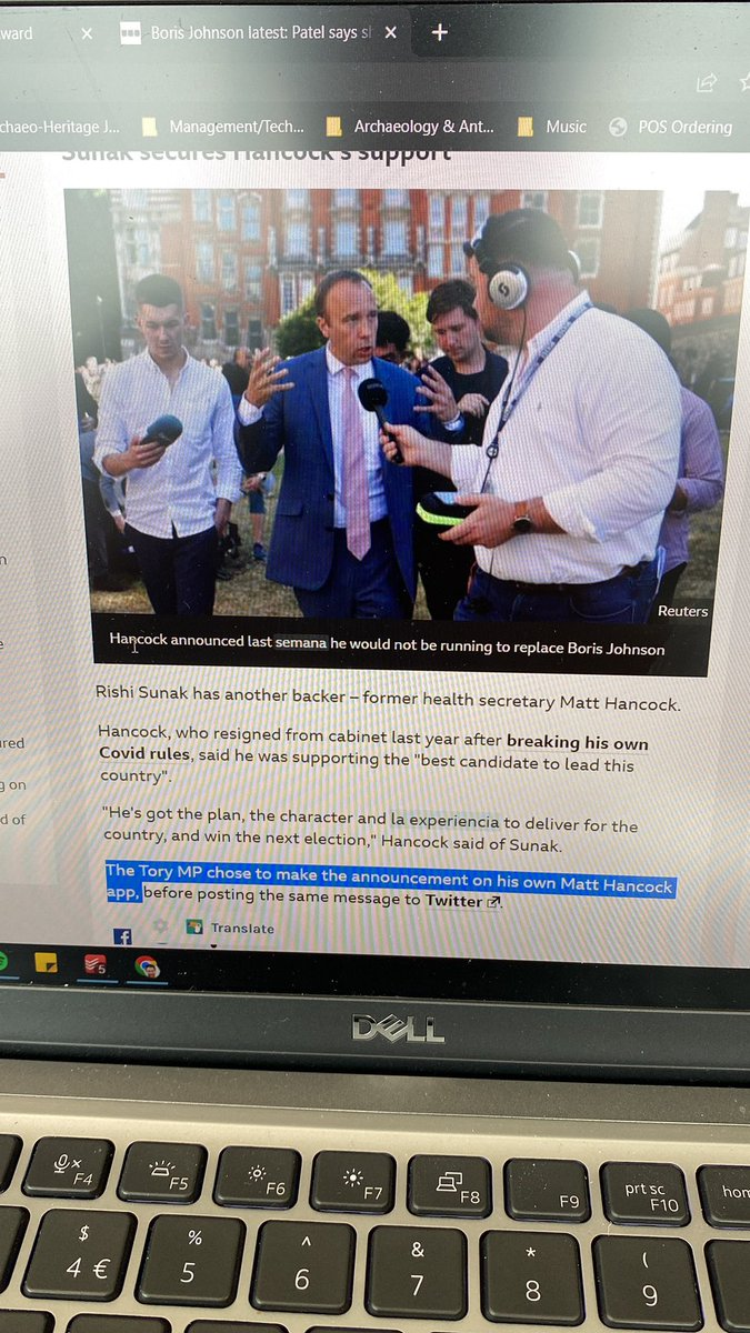 EarnshawAJD's tweet photo. Wait, what? Matt Hancock has a Matt Hancock app?!? https://t.co/AdZMnJU1A4