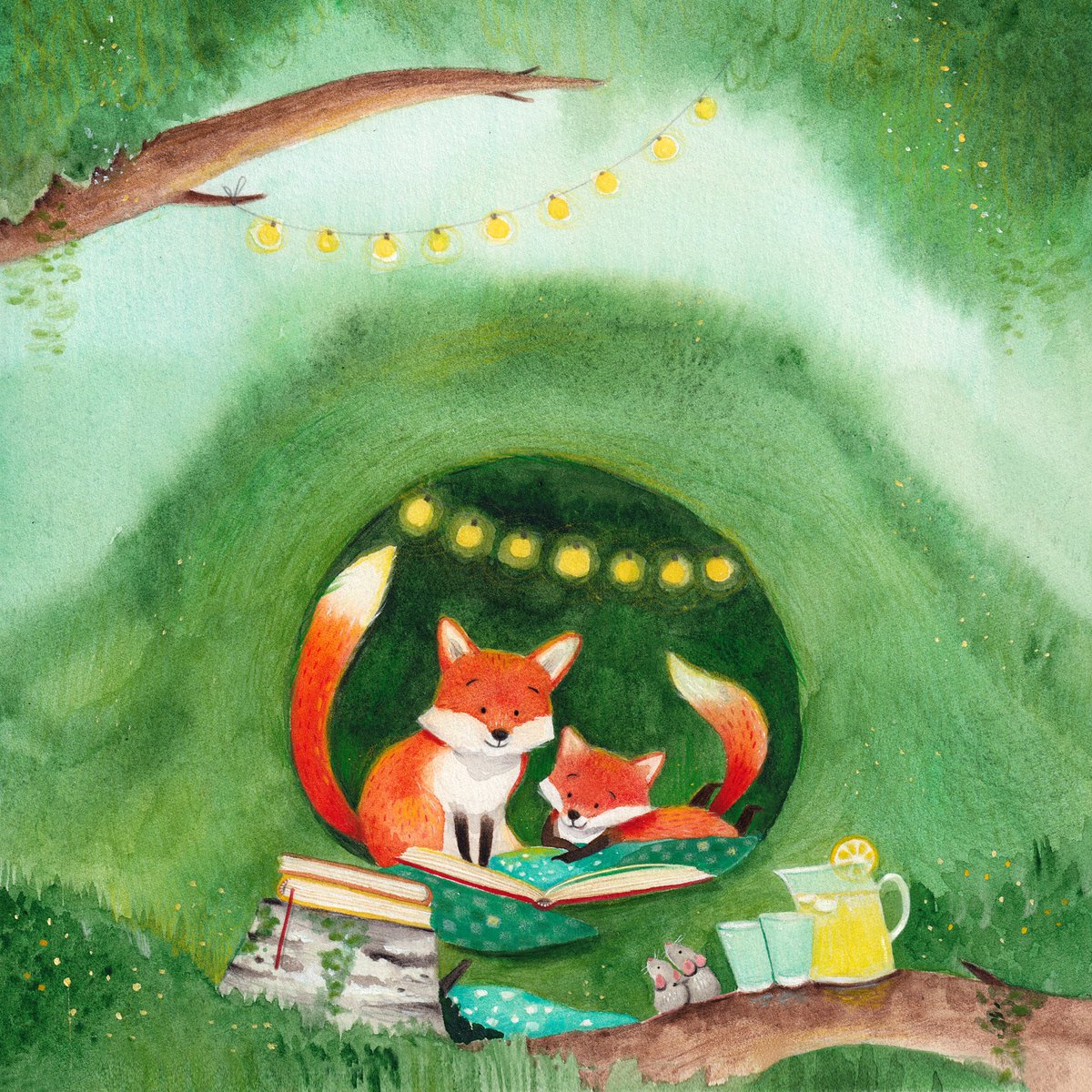 I know Twitter isn’t really a visual platform, but I just wanted to share the latest illustration I finished 💛 #picturebooks #picturebookillustration #kidlitartist