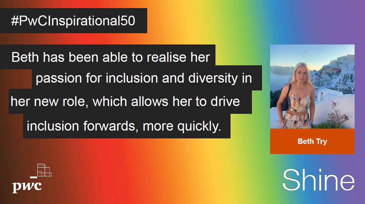 ShinePwC's tweet photo. The #PwCInspirational50 https://t.co/k6JnmlWnh0
