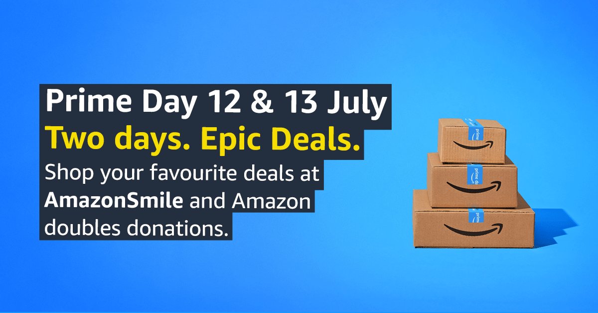 If you shop Amazon Prime Day deals on 12 &amp; 13 July, Amazon will double donations: Simply shop with AmazonSmile ON in the Amazon Shopping app or at smile.amazon.co.uk/ch/289344-0, (choose National Great Dane Rescue if you haven't alreasy) and AmazonSmile donates to us!
