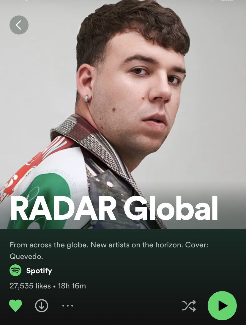 AshMmn1128's tweet photo. @Spotify #Radar Global
#Penthouse の 単焦点 が入ってる!
🤩65番目に!!これ世界のリストですよね?!#SingleFocus
めちゃカッコいいです!!
#映秀 。くんの残響も!
かてぃんさんのピアノ!
Give my playlist a listen: RADAR Global https://t.co/QoWRhmSdI4 https://t.co/IQ54Xacx2P