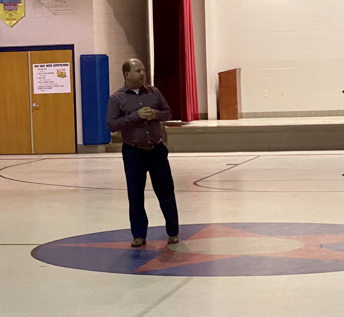 Ngdavisbobcats's tweet photo. Meet the Principal with Dr. Agnew was a success! Thank you to the families and community members who came out. Looking forward to a great new school year! #buildingbobcats https://t.co/mls5mcvYmE