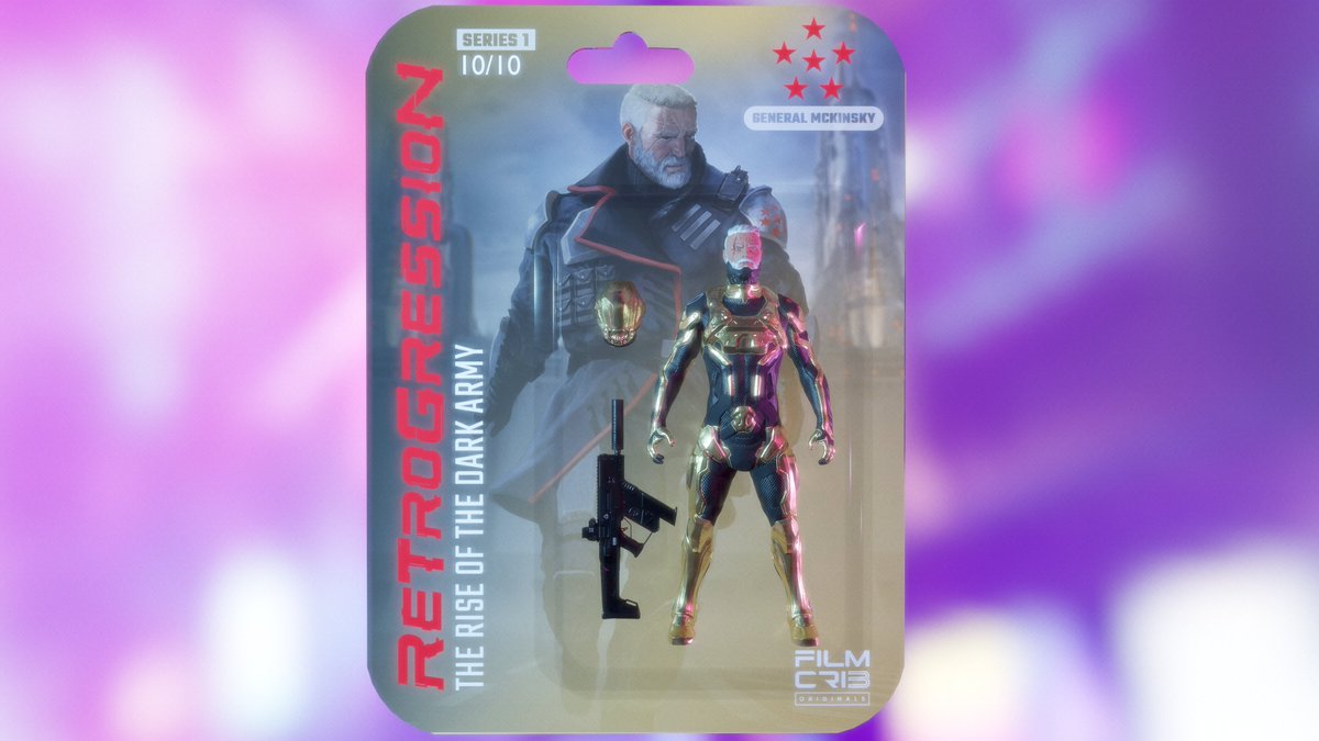 cribx_community's tweet photo. Imagine buying an #NFT figurine like this one. A character from a Sci-Fi trilogy helmed by the director of Gold starring #ZacEfron. Then unboxing it and using it as your avatar in a #P2E game based on the world of the Sci-Fi film - all built on unreal engine inside a #metaverse https://t.co/9Kvn6DaBqJ