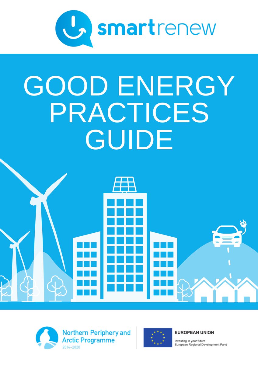 SMARTrenewNPA's tweet photo. Check out the SMARTrenew Good Energy Practices Guide.

The SMARTrenew Good Energy Practices Guide showcases the outputs and learnings from the pilot actions of all 7 SMARTrenew partners across the 
@NPA2014_2020
 
Download: https://t.co/XsiE5271s8

#energy https://t.co/1SlQ4hnyJZ