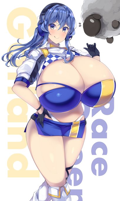 うなゴト! #艦これ #ゴトランド #おっぱい #爆乳 #レースクイーン #ゴトシープ https://t.co/U5W06QegTd 