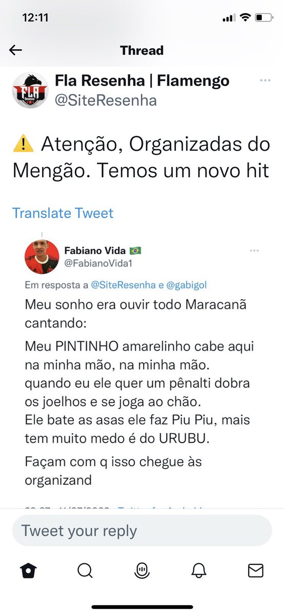 O mais tradicional tweet media
