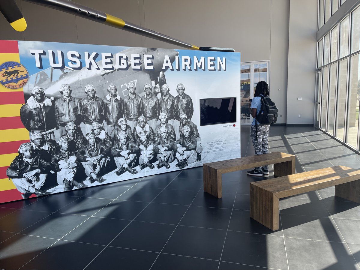 FlyNaec's tweet photo. The Henry B. Tippie National Aviation Education Center is one of the premiere #WWII museums in #Dallas.
We strive to tell diverse stories during that time including #Tuskegeeairmen, #RosietheRiveter the #AztecEagles, and more
Check us out! Link in Bio
#aviation https://t.co/mefY6rXVNy