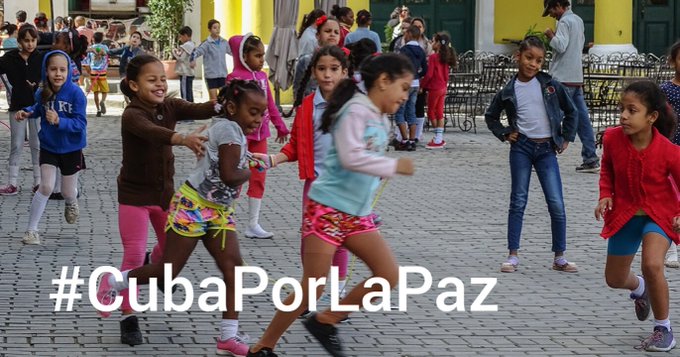 ArelysArr's tweet photo. "Somos, ante todo, una nación de paz, una nación de solidaridad, de amistad" @DiazCanelB  #CubaPorLaPaz  #CubaInformatiza
#CubaViveYTrabaja https://t.co/sVzB2D614B