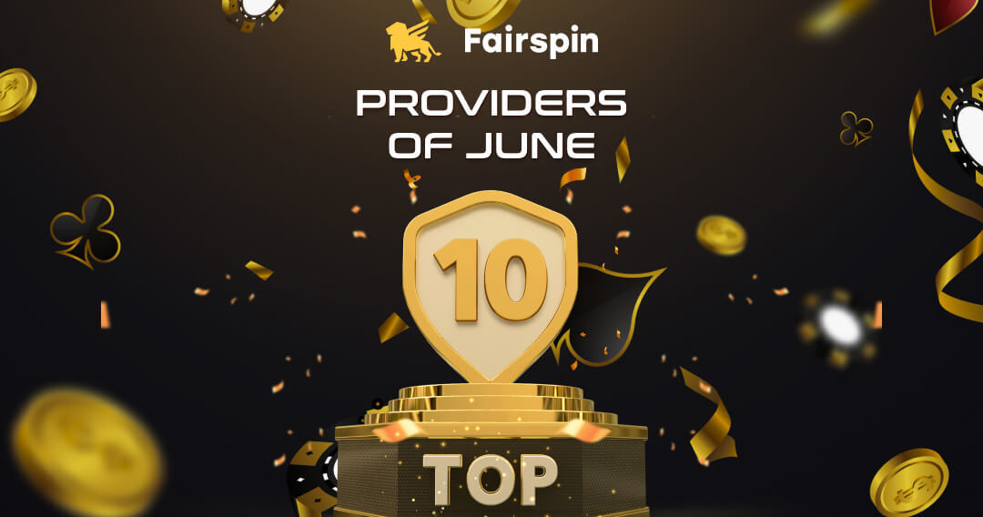 We Collected the TOP-10 providers of June⤵️
&#129351;  
&#129352;  
&#129353;
 
 




@ThePlayngo
Come to #Fairspin and play their games&#128521;
