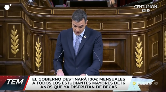 todoesmentiratv's tweet image. Pedro Sánchez también ha hablado de uno de los temas de la semana, las becas

cuatro.com/en-directo/
#TodoEsMentira12J