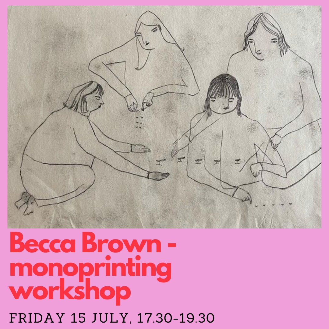 THIS FRIDAY 1730: Becca Brown of Yorkshire Art Space hosts a relaxed monoprinting workshop, where she will show you some printmaking techniques that you can use at home without a press! Materials provided. For more information and tickets➡️eventbrite.co.uk/e/monoprinting…